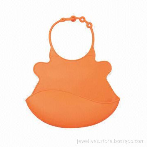 Silicone Baby Bib with Food-safe Silicone